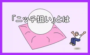 「『ニッチ』とは」のアイキャッチ