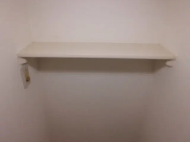 棚をアイボリーで塗り直し