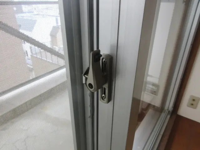 万能クレセントで交換したのが分かる画像